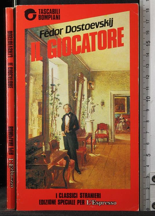 Il giocatore - Fëdor Dostoevskij - copertina