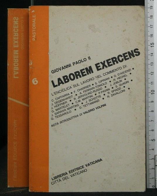 Laborem Exercens - Giovanni Paolo II - copertina