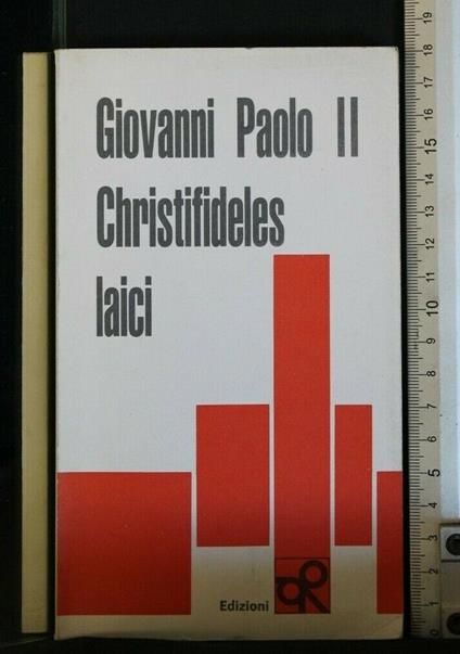 Christifideles Laici - Giovanni Paolo II - copertina