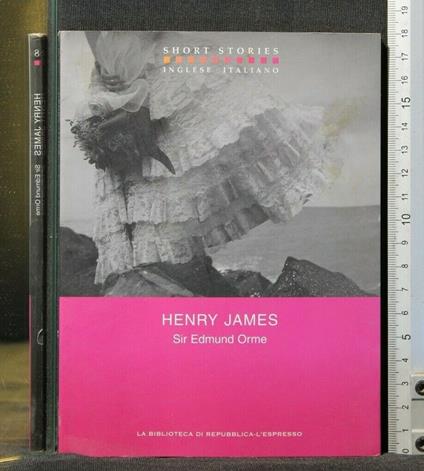 Sir Edmund Orme - Henry James - copertina
