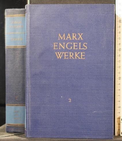 Werke. Vol 2 - Karl Marx - copertina