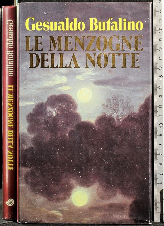 Le menzogne della notte - Gesualdo Bufalino - copertina