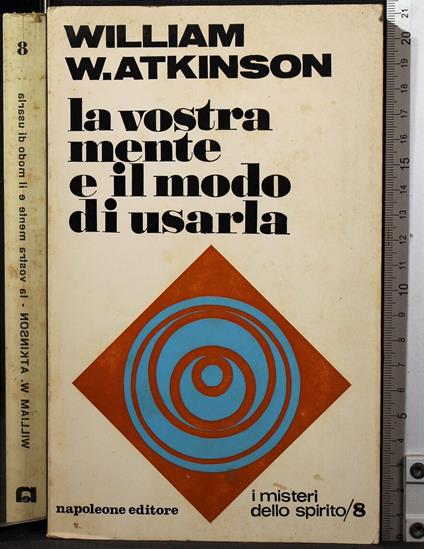 La vostra mente e il modo di usarla - William W. Atkinson - copertina