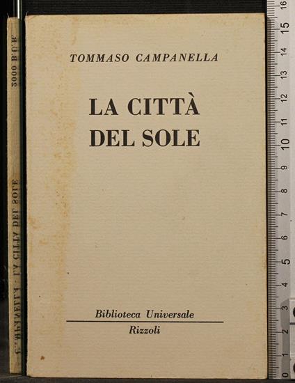 La Città Del Sole - Tommaso Campanella - copertina
