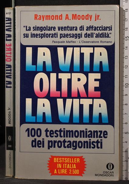 La vita oltre la vita - Raymond A. jr. Moody - copertina