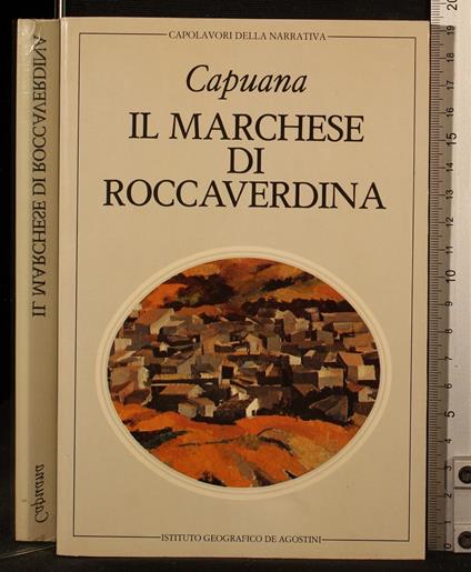 Il marchese di Roccaverdina - Luigi Capuana - copertina