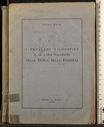 Problemi filosofici e soluzioni nella storia della filosofia