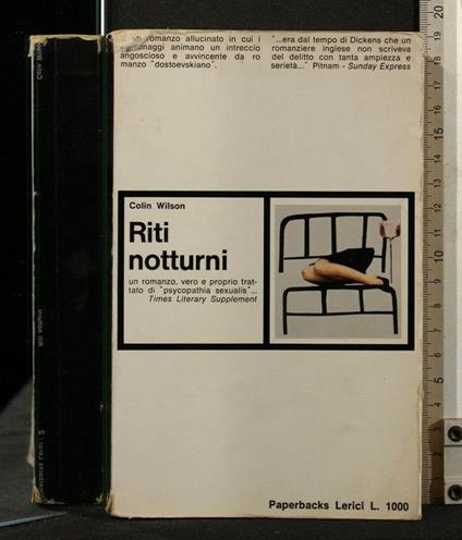 Riti Notturni - Colin Wilson - copertina