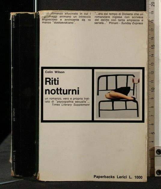 Riti Notturni - Colin Wilson - copertina