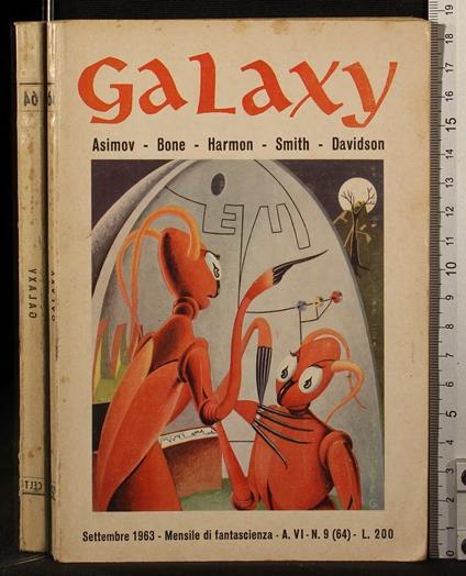 Galaxy. Settembre 1963 n 9 (64) - Isaac Asimov - copertina