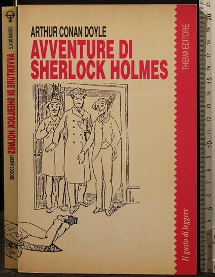 Avventure di Sherlock Holmes - Arthur Conan Doyle - copertina