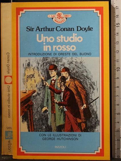 Un Studio in Rosso - Arthur Conan Doyle - copertina