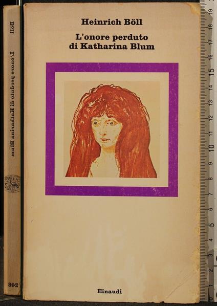 L' Onore Perduto di Katharina Blum - Heinrich Böll - copertina