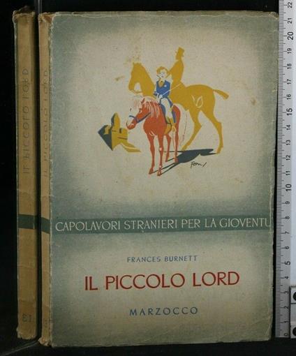 Il Piccolo Lord - Frances H. Burnett - copertina