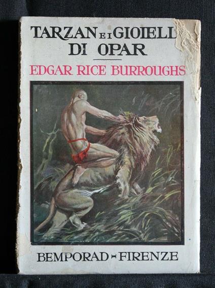 Tarzan e I Gioielli di Opar - Edgar R. Burroughs - copertina