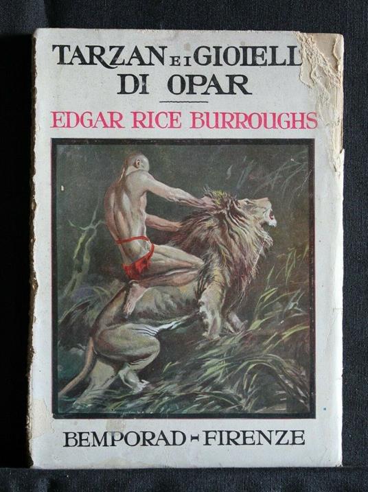 Tarzan e I Gioielli di Opar - Edgar R. Burroughs - copertina
