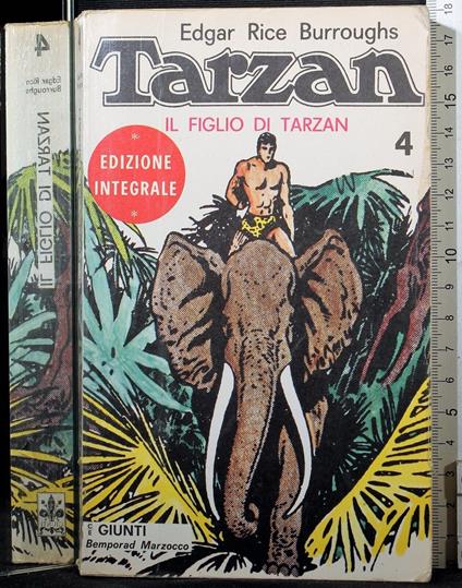 Il figlio di Tarzan - Edgar R. Burroughs - copertina