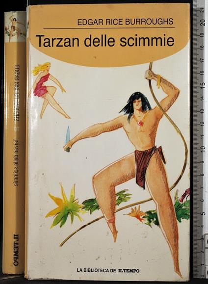 Tarzan delle scimmie - Edgar R. Burroughs - copertina