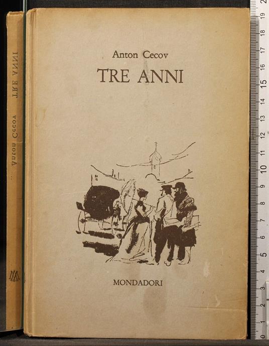 Tre anni - Anton Cechov - copertina
