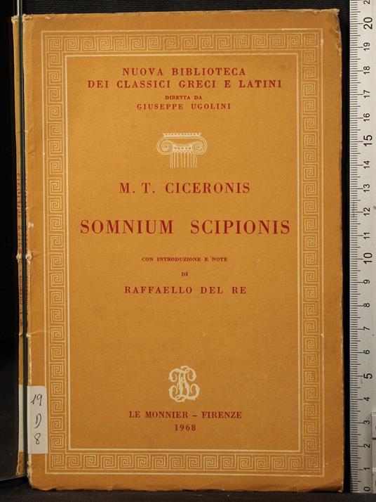Somnium scipionis - Carlo Ciceroni - copertina