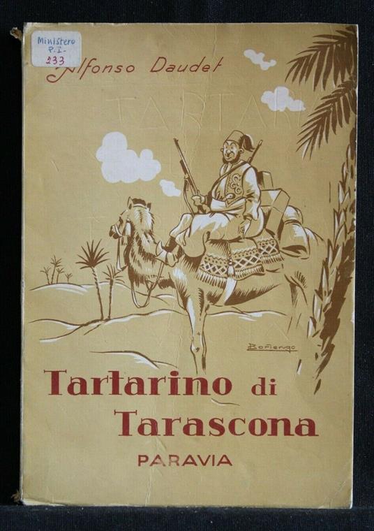 Tartarino di Tarascona - Alphonse Daudet - copertina