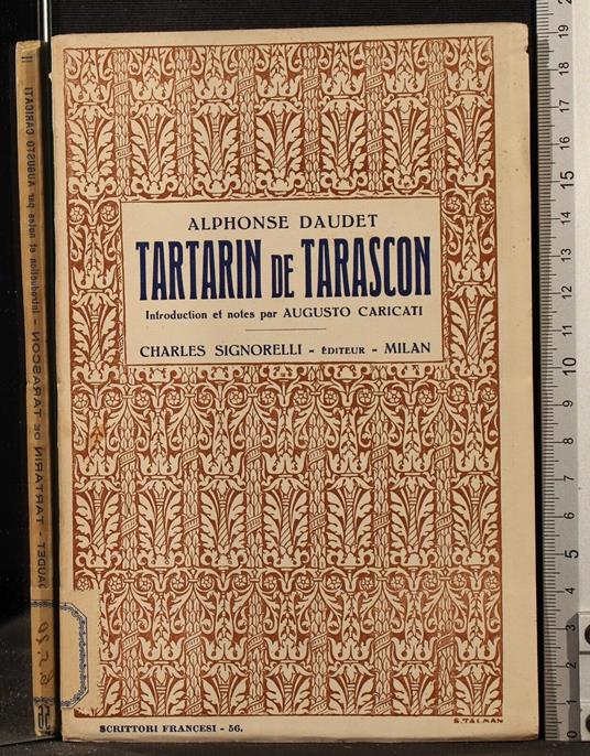 Tartarin de Tarascon - Alphonse Daudet - copertina