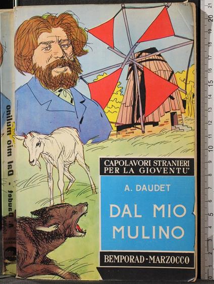 Dal mio mulino - Alphonse Daudet - copertina