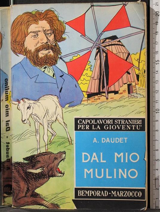 Dal mio mulino - Alphonse Daudet - copertina