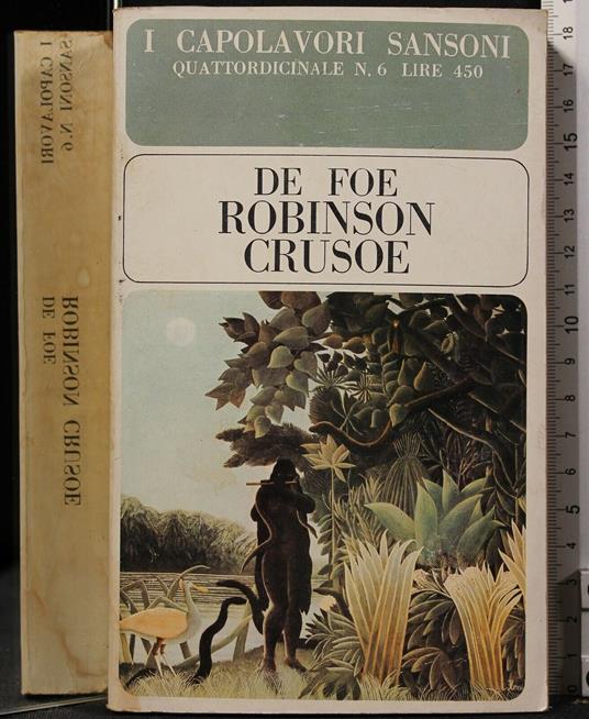 Robinson - Daniel Defoe - copertina