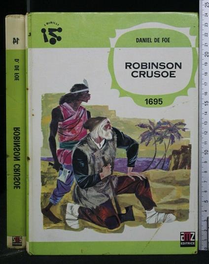 Robinson Crusoe - Daniel Defoe - copertina