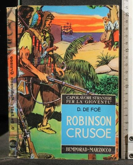 Robinson Crusoe - Daniel Defoe - copertina