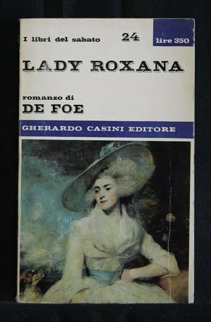 Lady Roxana - Daniel Defoe - copertina