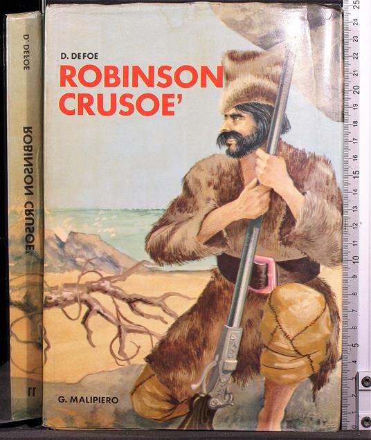 Robinson Crusoe - Daniel Defoe - copertina