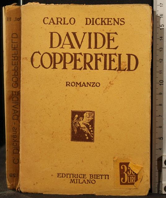 Davide Copperfield. Vol 3 - Charles Dickens - copertina