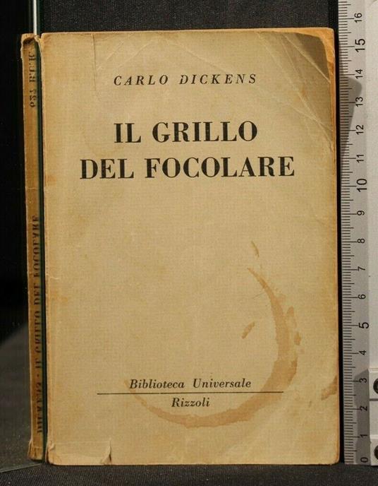 Il Grillo Del Focolare - Charles Dickens - copertina
