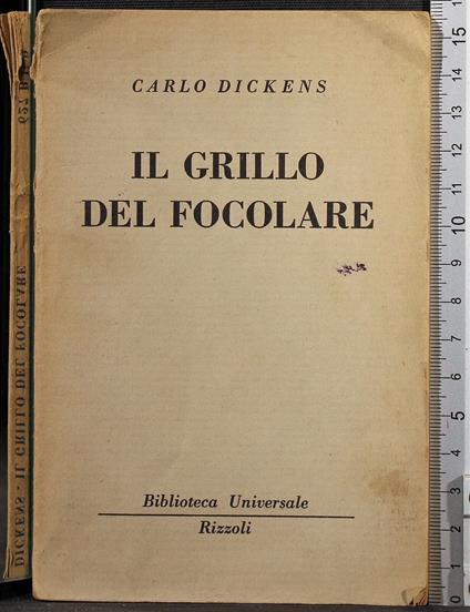 Il grillo del focolare - Charles Dickens - copertina