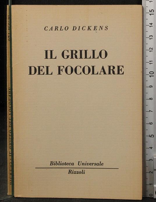Il grillo del focolare - Charles Dickens - copertina