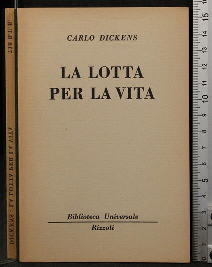 La lotta per la vita - Charles Dickens - copertina