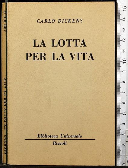 La lotta per la vita - Charles Dickens - copertina