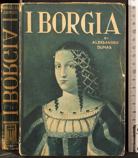 I Borgia - Alexandre Dumas - copertina