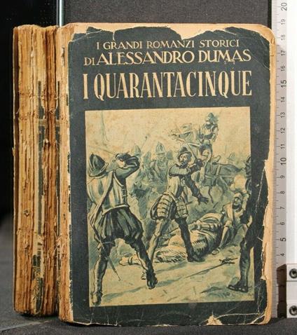 I Quarantacinque - Alexandre Dumas - copertina