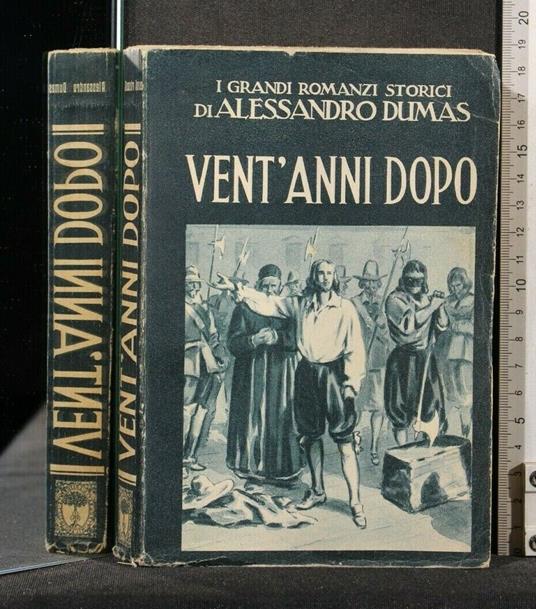 Vent'Anni Dopo - Alexandre Dumas - copertina