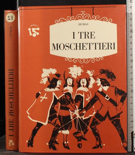 I tre moschettieri - Alexandre Dumas - copertina