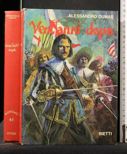 Vent'Anni Dopo - Alexandre Dumas - copertina