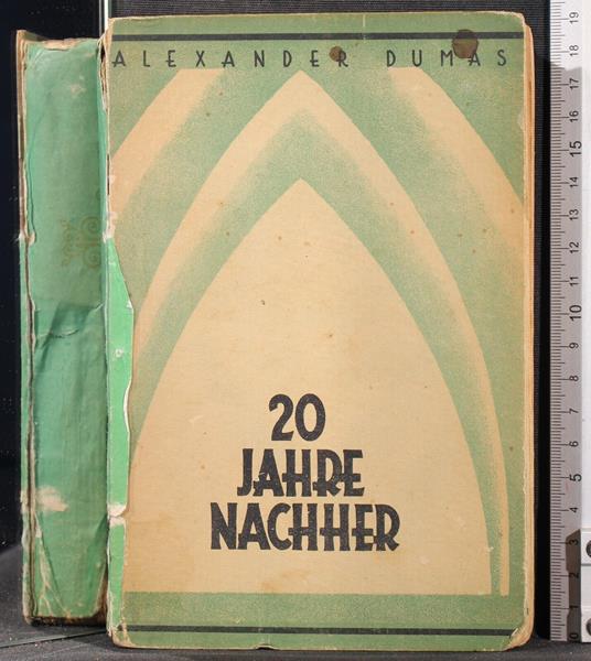20 jahre nachher - Alexandre Dumas - copertina