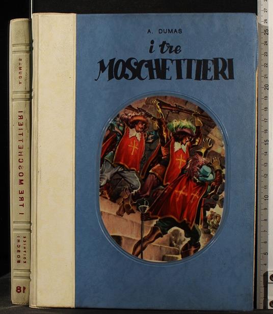 I tre moschettieri - Alexandre Dumas - copertina