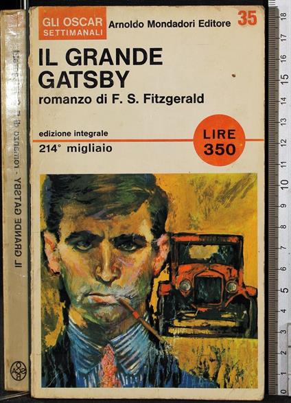 Il grande Gatsby - Francis Scott Fitzgerald - copertina