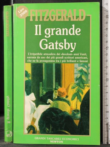 Il grande Gatsby - Francis Scott Fitzgerald - copertina