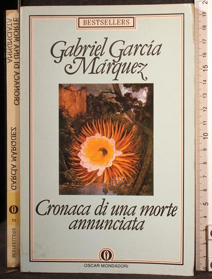Cronaca di una morte annunciata - Gabriel García Márquez - copertina