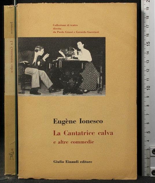 La Cantatrice Calva e Altre - Eugène Ionesco - copertina